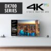 Superior 4K Ultra HD and easy smart TV with VIERA DX700