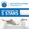 Panasonic air conditioners are rated Australia’s favourite