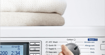 Panasonic washing machines' intelligent features will lighten your laundry load
