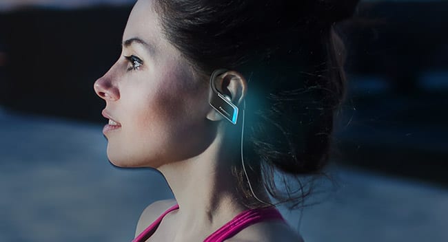 Take flight with Panasonic WINGS wireless sports headphones