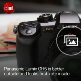 CNET calls our new LUMIX GH5 camera a “showstopper”