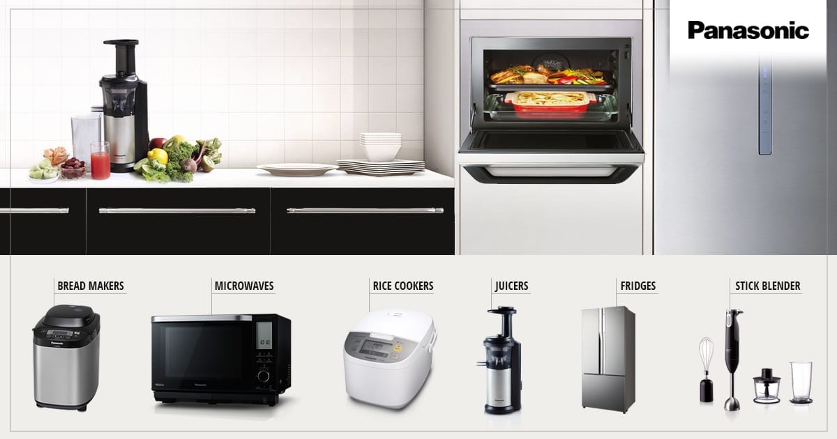 Create a smarter kitchen with Panasonic appliances ...