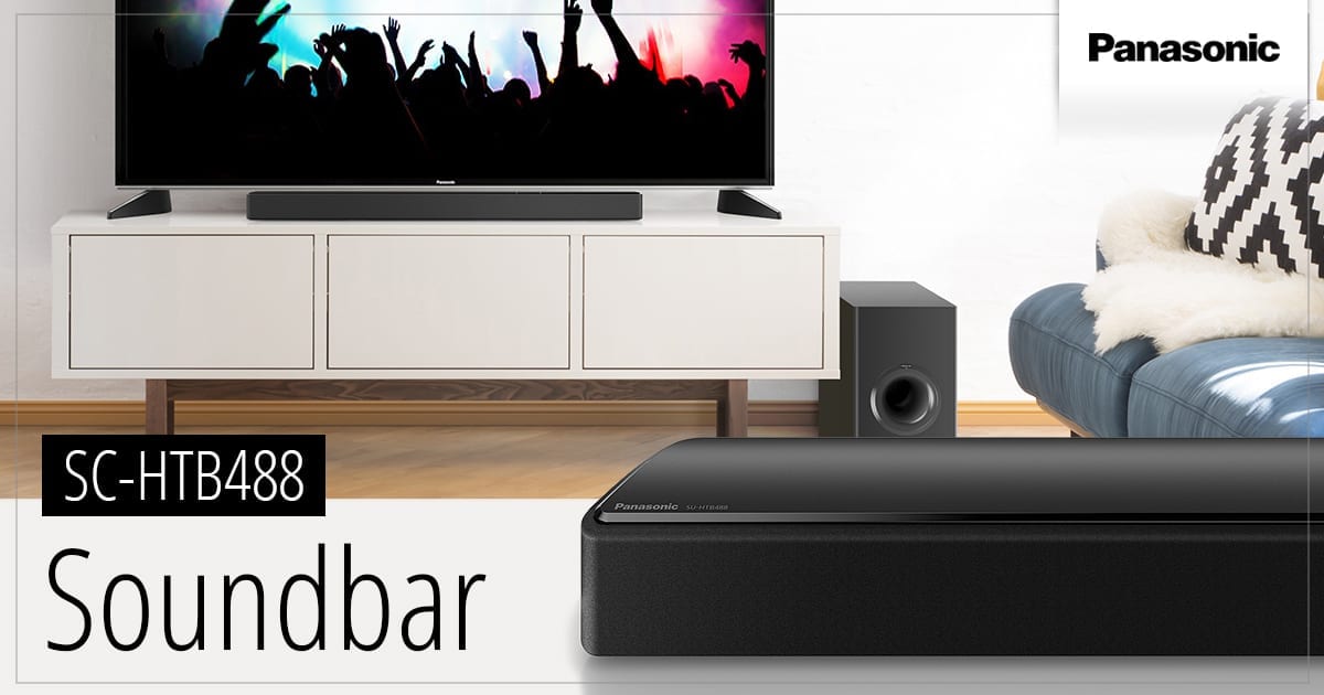 soundbar panasonic htb488