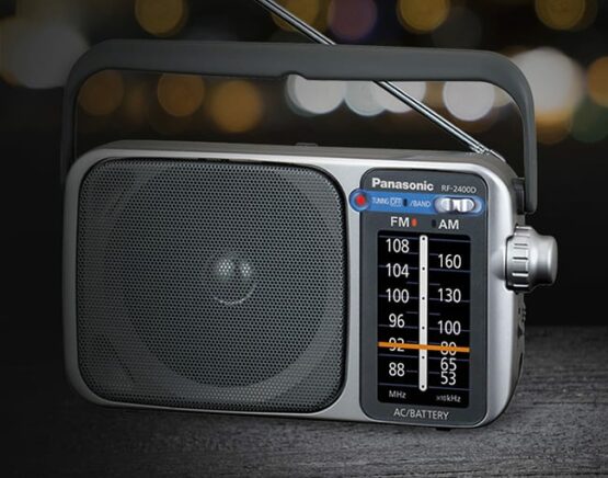 Get some old-school cred with a portable FM/AM radio | Panasonic ...
