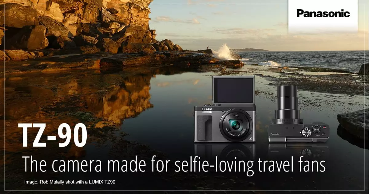 LUMIX TZ90 is the camera made for selfie-loving travel fans