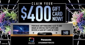 Get a $400 bonus with this Panasonic TV and Blu-ray bundle