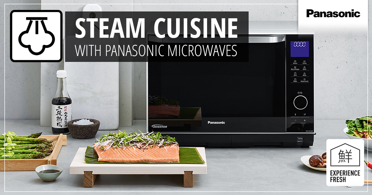 Healthy steam cooking with Panasonic microwaves Panasonic Australia Blog