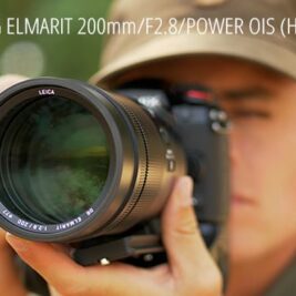 Ultra-telephoto 200mm LEICA lens for LUMIX G