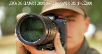Ultra-telephoto 200mm LEICA lens for LUMIX G
