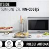 Inside the new Panasonic 3-in-1 combination microwave