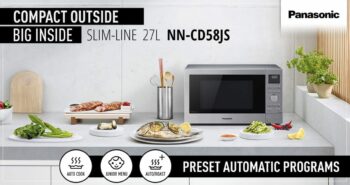 Inside the new Panasonic 3-in-1 combination microwave