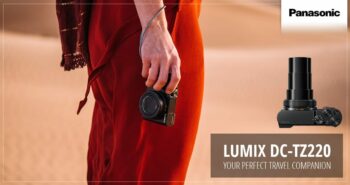 LUMIX TZ220 travel zoom compact camera