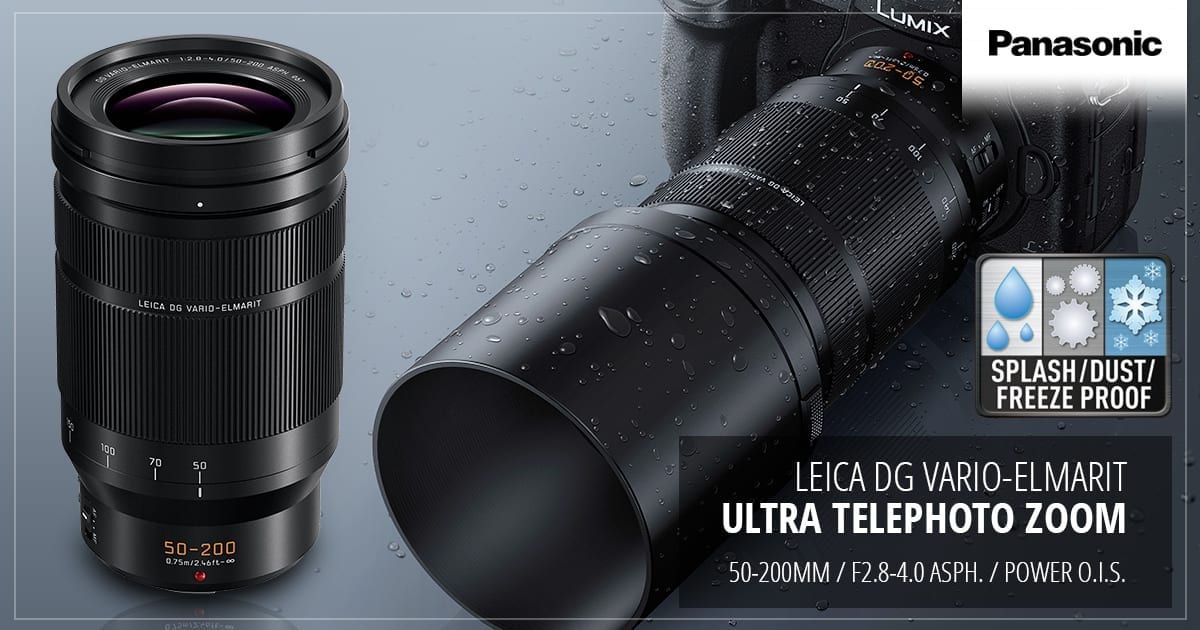 The new 50-200mm LEICA F2.8-4.0 ultra telephoto lens