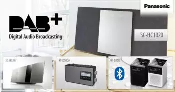 Check out Panasonic’s DAB radio range