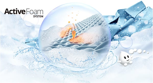 active foam washing machine