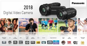 We launch 2018 Panasonic camcorder range