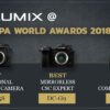 TIPA awards for LUMIX G9, GH5S & TZ220 cameras