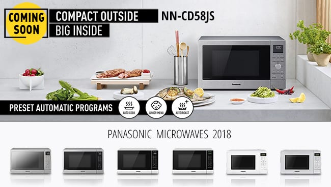 Panasonic Microwaves 2018 Convection, Inverter, Compact and Basic Models