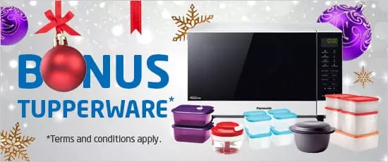 We're having a Tupperware party just in time for Christmas