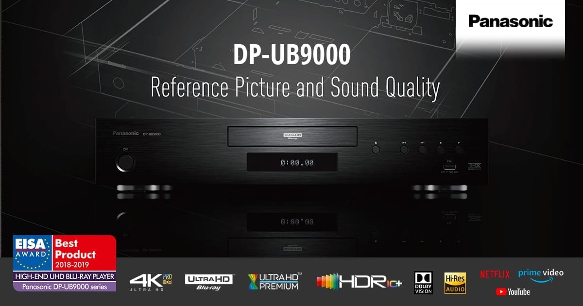 4K Blu-ray Player, HDR10+, Hi-Res Audio