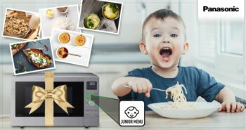 Let’s get cooking with Panasonic’s family-friendly microwave