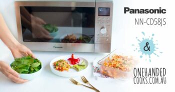 One Handed Cooks road-test the Panasonic 3-in-1 microwave