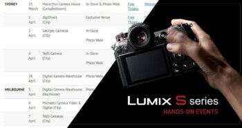 LUMIX S hands-on events from 13 March – 10 May