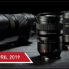 In stores April 2019: three LUMIX S lenses