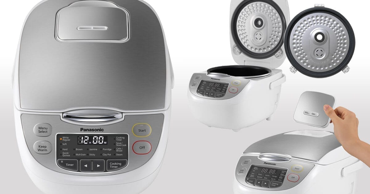 Panasonic 5 Cup Rice Cooker SRCX108SST