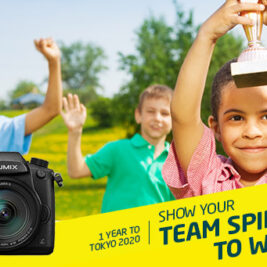 Show Your Team Spirit to Win a LUMIX GH5 Camera & Lens Kit