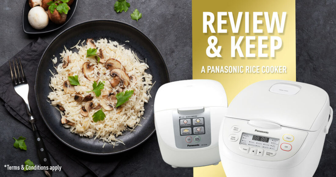 Review & Keep a Panasonic Rice Cooker Panasonic Australia Blog
