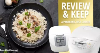 Review & Keep a multi-tasking Panasonic Rice Cooker
