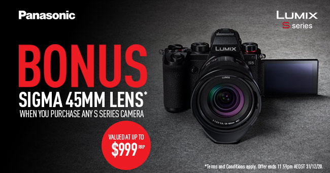 Lumix Bonus Lens Promotion