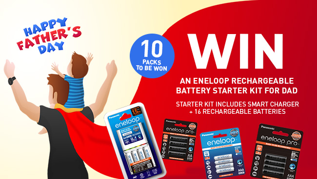 Win eneloop Rechargeable Battery Starter Kit