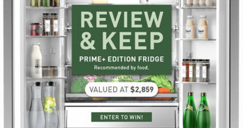 Win a Panasonic PRIME+ Edition Refrigerator These Holidays!