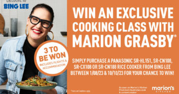 Win a Rice Cooker Cooking Class with Marion Grasby