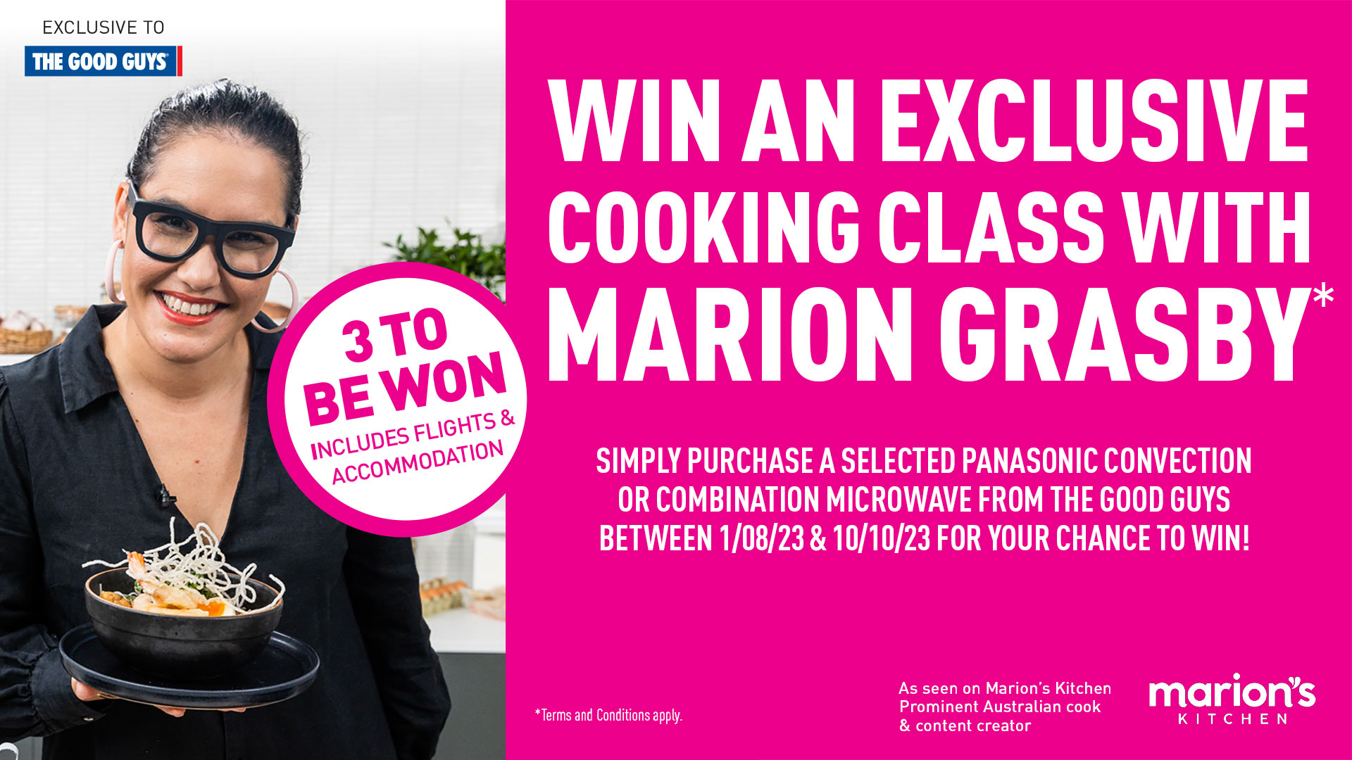 Marion Grasby Microwave Cooking Class