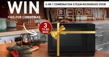 Win a 4-in-1 Combination Microwave Oven this Christmas!