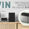 Enter to WIN Two Panasonic Favourites.