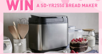 WIN a Panasonic SD-YR2550 Bread Maker