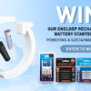 Win an eneloop Rechargeable Battery Starter Pack