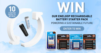 Win an eneloop Rechargeable Battery Starter Pack