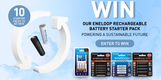 Win an eneloop Rechargeable Battery Starter Pack