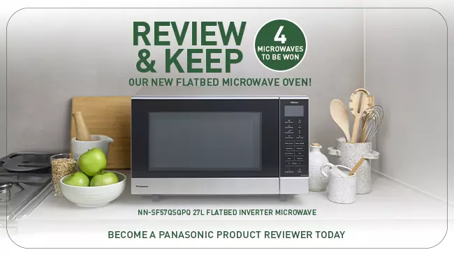 Review Keep our New Flatbed Microwave Oven Panasonic Australia Blog