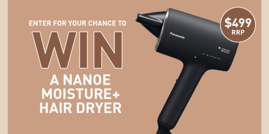 Win Our New nanoe™ MOISTURE+ & Mineral Hair Dryer