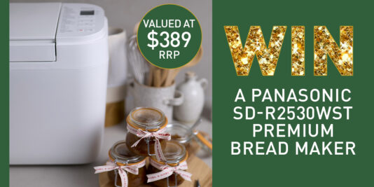 WIN a SD-R2530WST Bread Maker