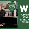 Enter to WIN a Panasonic NN-SF57QSQPQ Flatbed Microwave