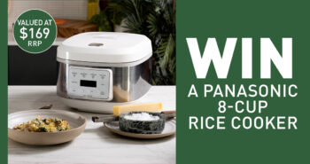 Enter to WIN a Panasonic SR-DA152WST Rice Cooker