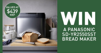 Enter to WIN a Panasonic SD-YR2550SST Bread Maker