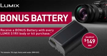 Score A Bonus Battery With Your S1RII Purchase!